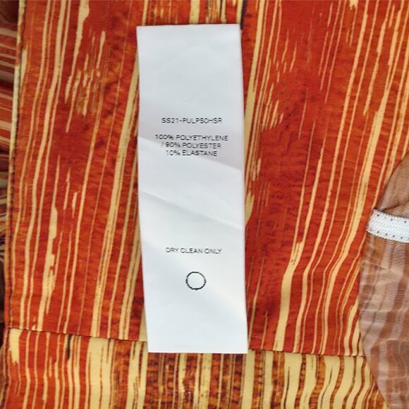 Charlotte Knowles Pulp Shorts in Hard Stripes Red - Picture 11 of 12